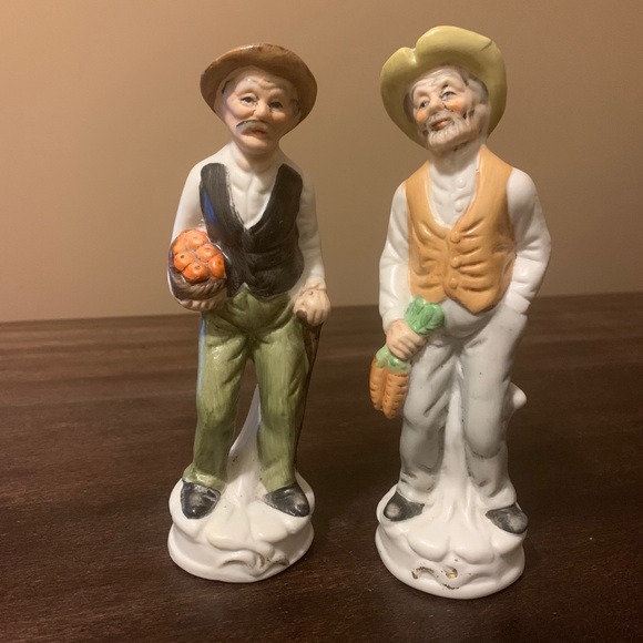 Other - Vintage Old Men Ceramic Figurines